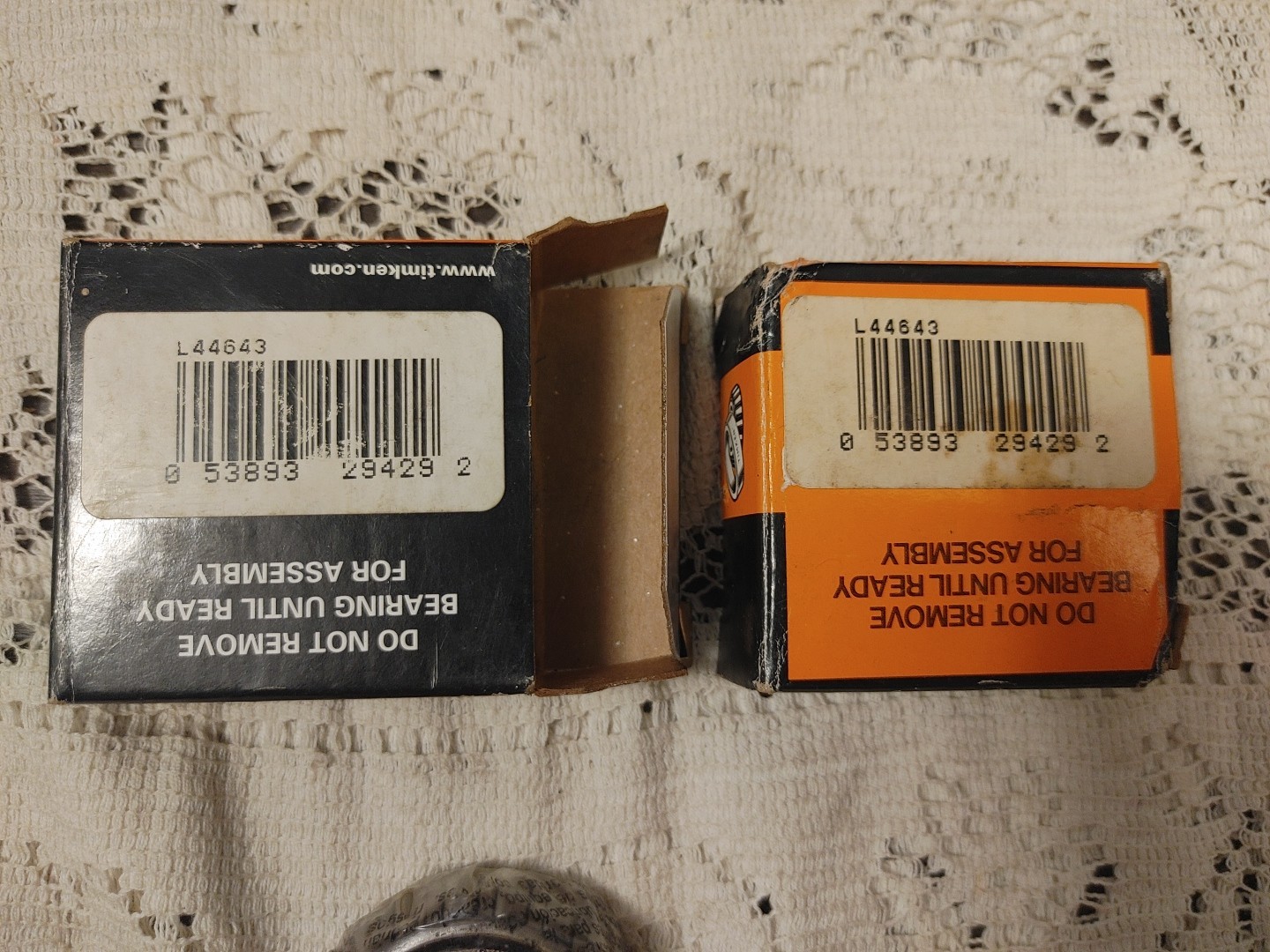 Lot of 5 TIMKEN L44643 TAPERED ROLLER BEARING SINGLE CONE NEW IN BOX