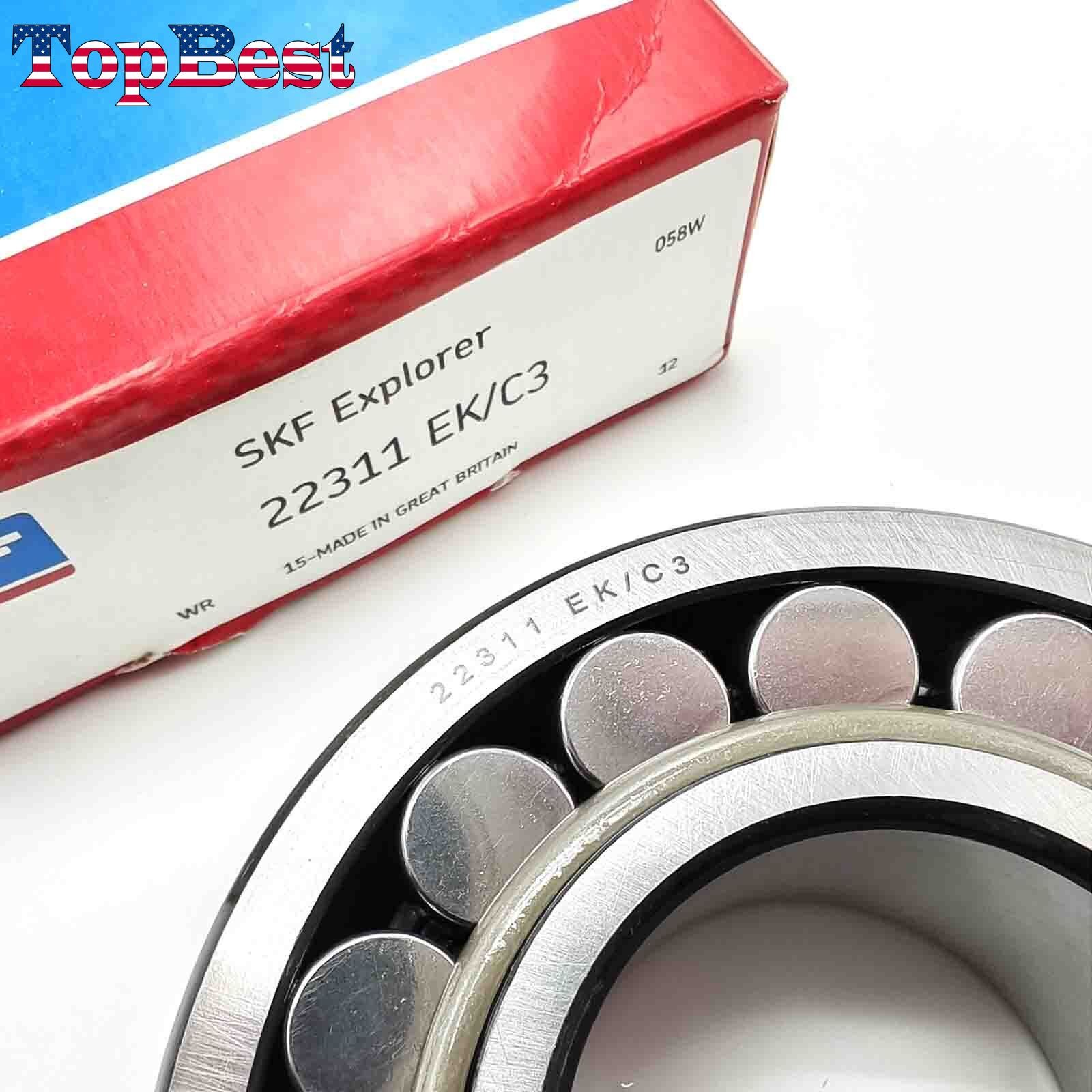 1pcs New Spherical Roller Bearing for SKF 22311 EK/C3 55x120x43mm