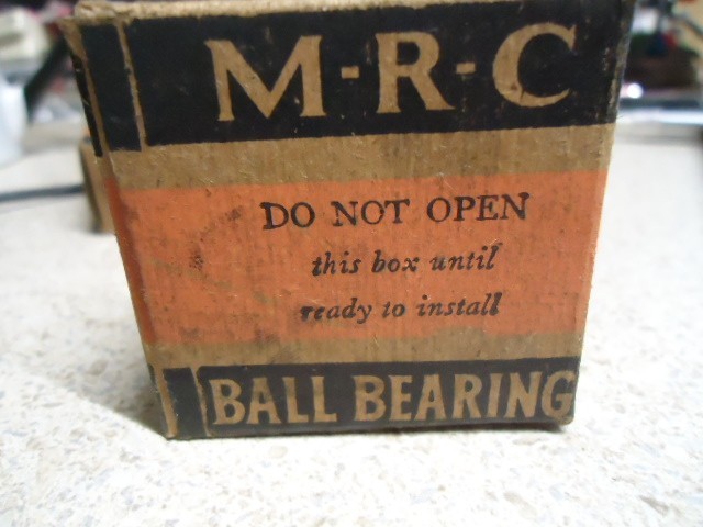 MRC 5204SBK Double Row Angular Contact Ball Bearing, 20x47x20.6mm, NOS