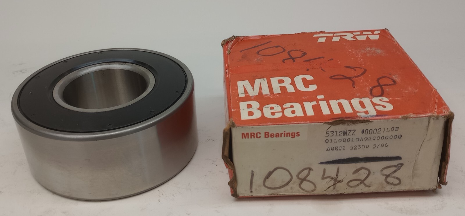 MRC 5312 MZZ Angular Contact Bearing Double Row 60mm ID X 130mm OD X 54mm W