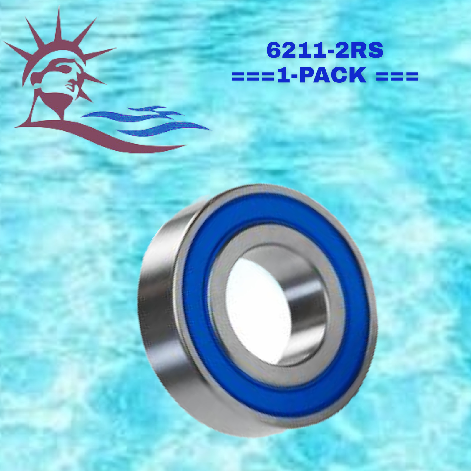 6211-2RS WJB Radial Ball Bearing W/2 Seals R8S2B By Premium Bearing Source