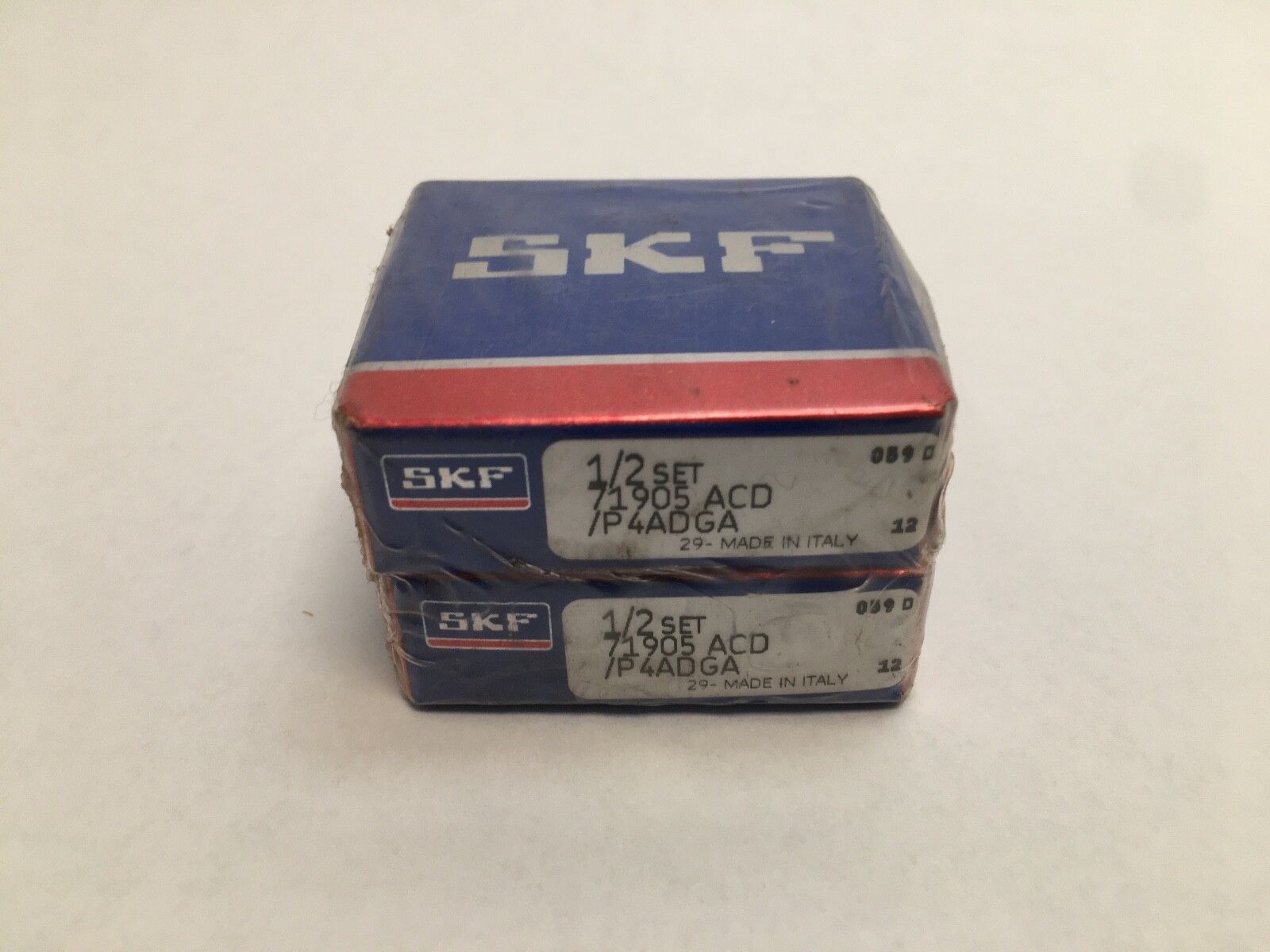 SKF 71905-ACD/P4ADGA Angular Bearing 25x42x9mm 71905 ACD P4ADGA Italy 2 Pcs
