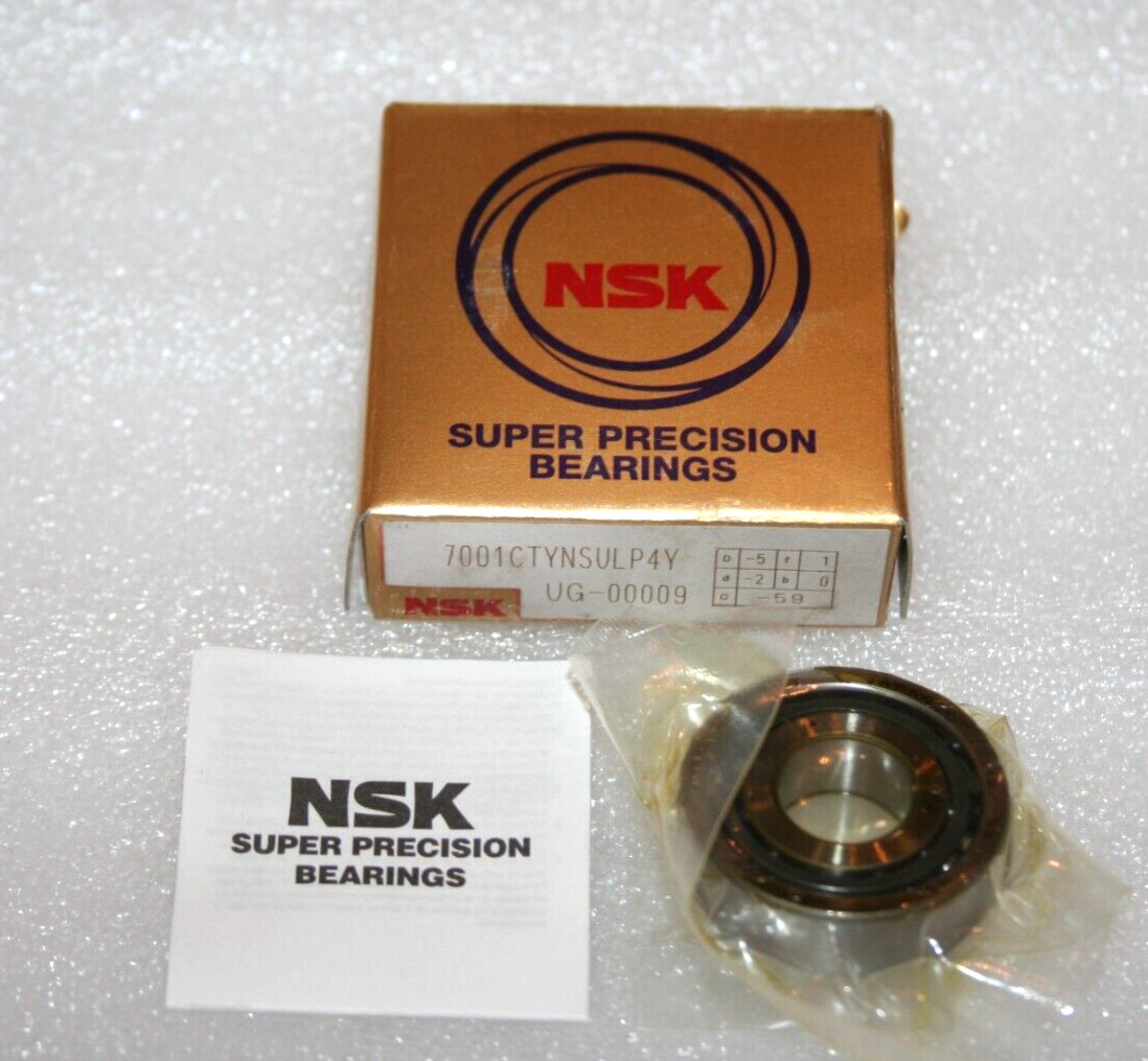 NSK 7001 CTYNSULP4 Super Precision Angular Contact Bearing * NEW *