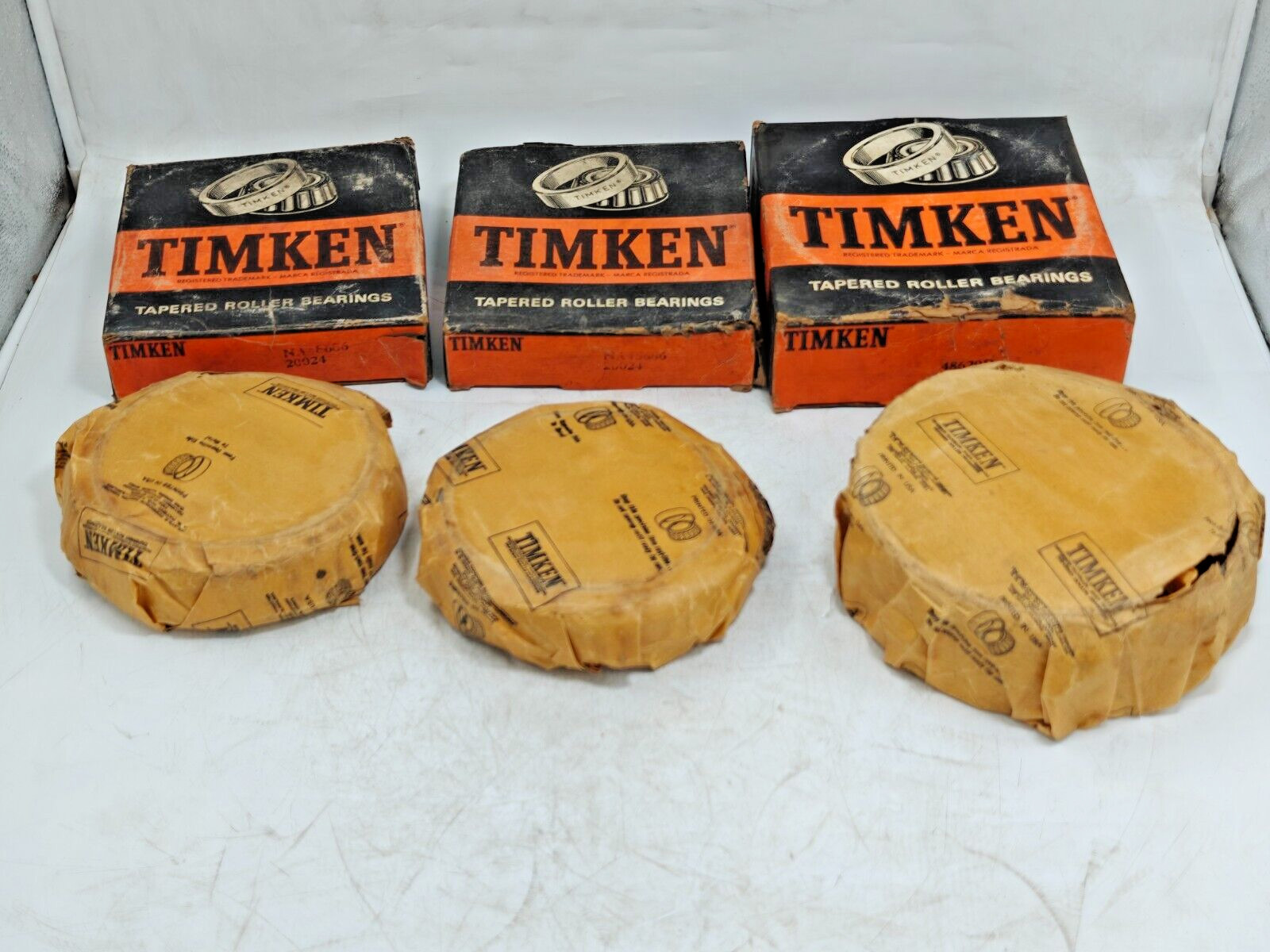 NA48686 / 48620D Timken NEW Tapered Roller Bearing Double Row Cup & Two Cones