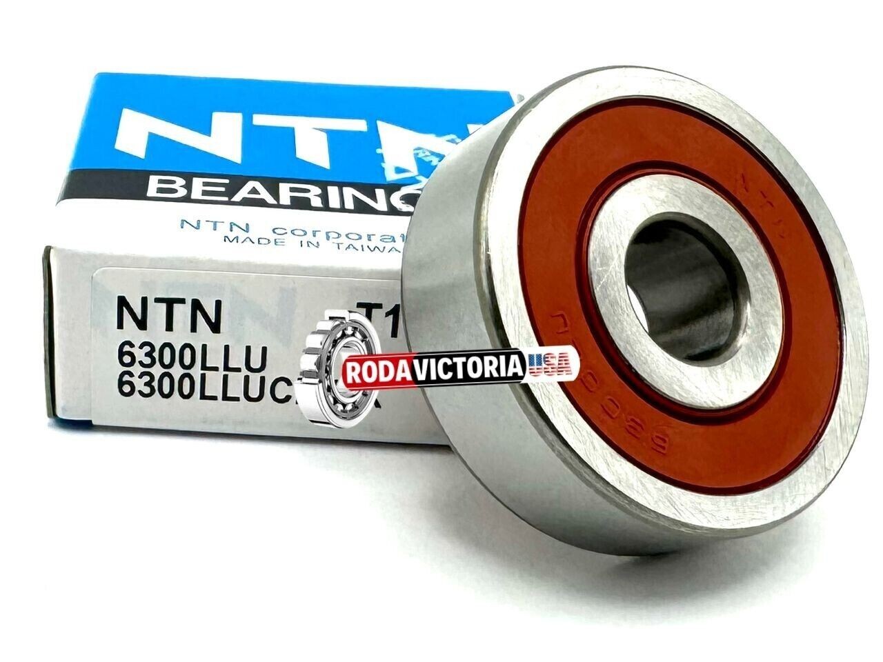 NTN 6300 LLU C3 BALL BEARING, RUBBER SEALED 6300 2RS 10x35x11 mm