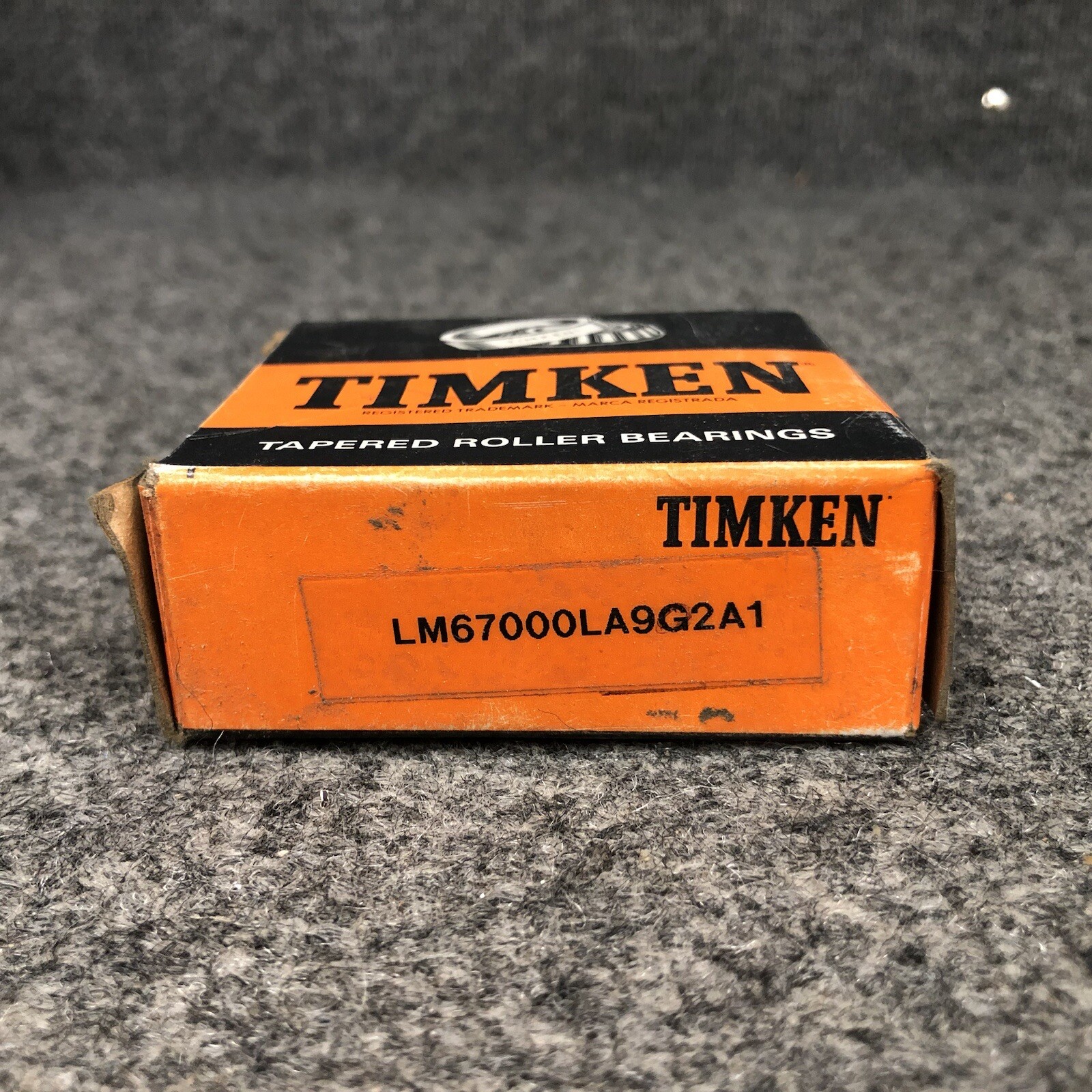LM67000LA9G2A1 Timken TAPERED ROLLER BEARING ASSEMBLY – 1.2500 IN BORE