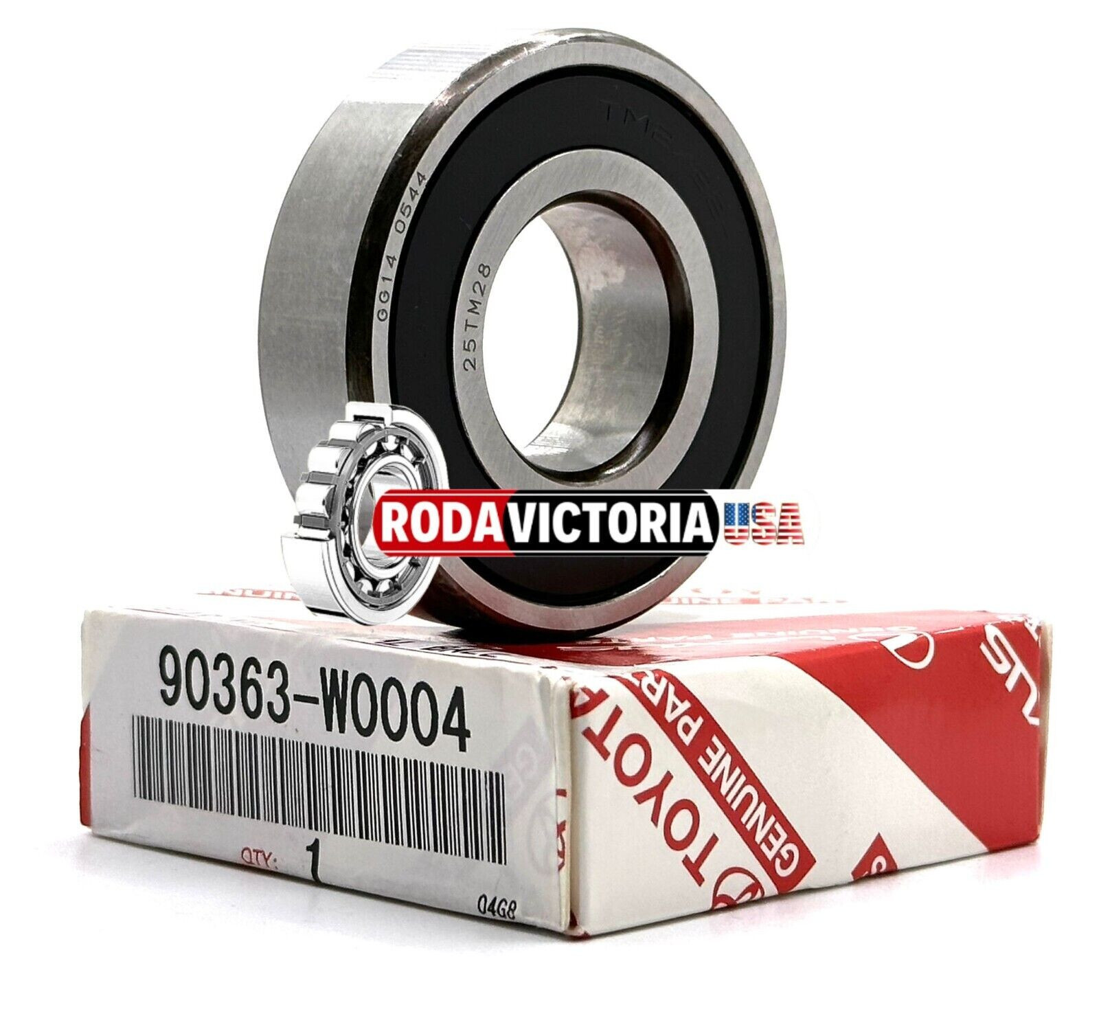 NSK 25TM28 TRANSMISSION BEARING FOR TOYOTA 90363-25073 90363-W0004 25.5x58x16mm