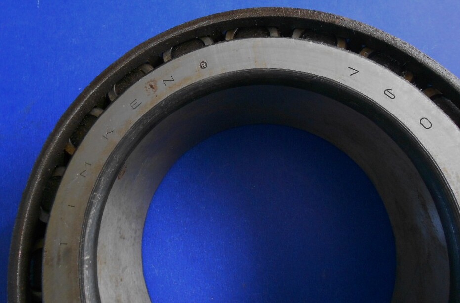 NOS #760 & #752 Timken TAPERED ROLLER BEARING SET Heavy Duty Truck Wheel Brgs.