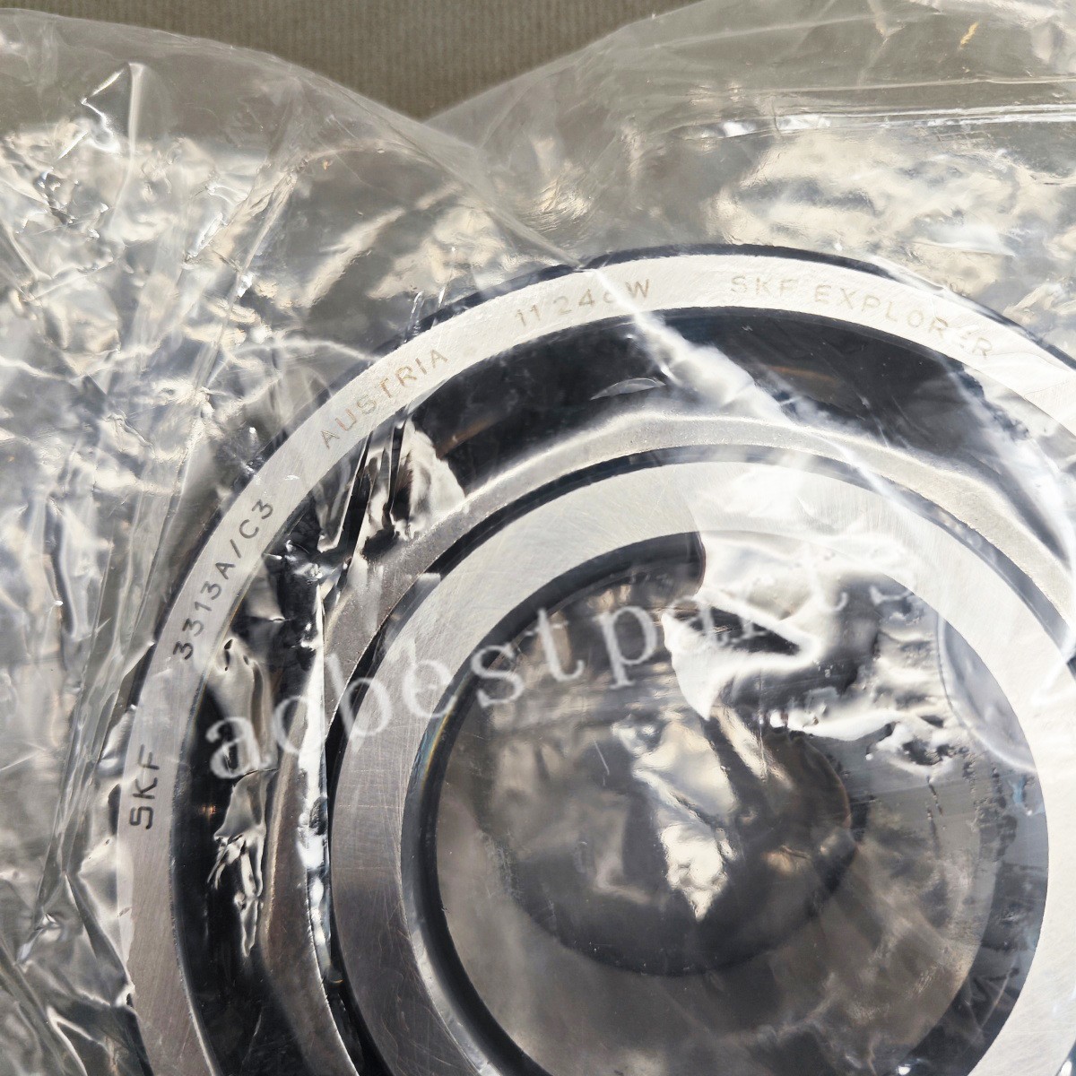 1X New Double Row Angular Contact Ball Bearing for SKF 3313 A/C3 65x140x58.7mm