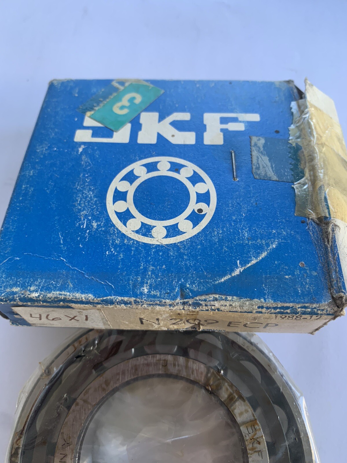 N 209 ECP SKF Single Row Cylindrical Roller Bearing 45x85x19mm N209ecp N209 New