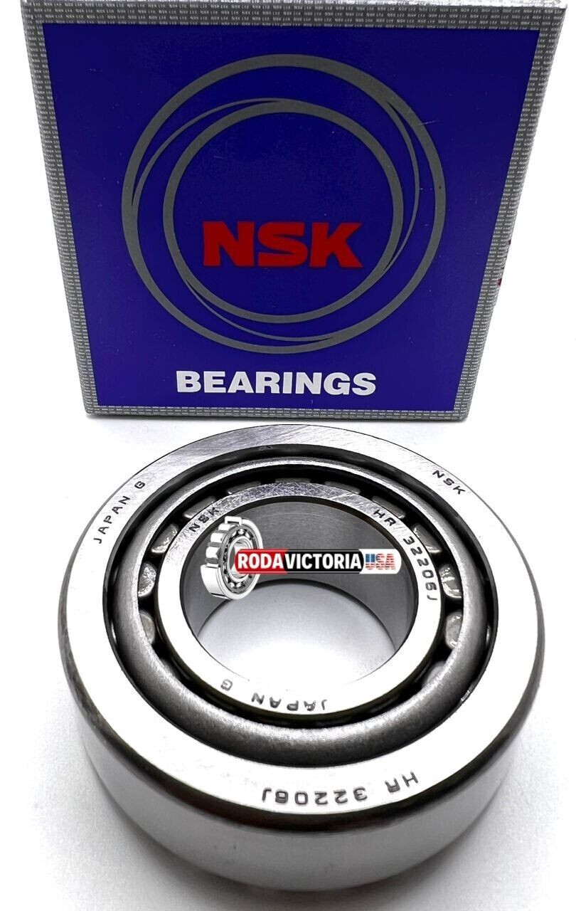 NSK JAPAN 32206 J TAPERED ROLLER BEARING 30x62x21.25mm