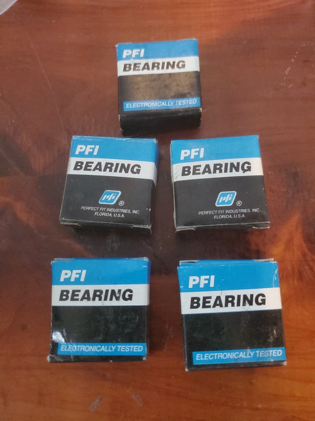 PFI 629-2RS C3 Deep Groove Ball Bearings Lot Of 5 Rubber Sealed 9x26x8 mm