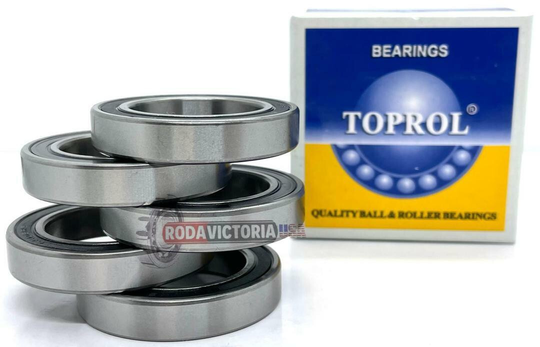 QTY. 5 Bearings 6907-2RS C3 Premium Sealed Ball Bearing, 35x55x10mm 61907