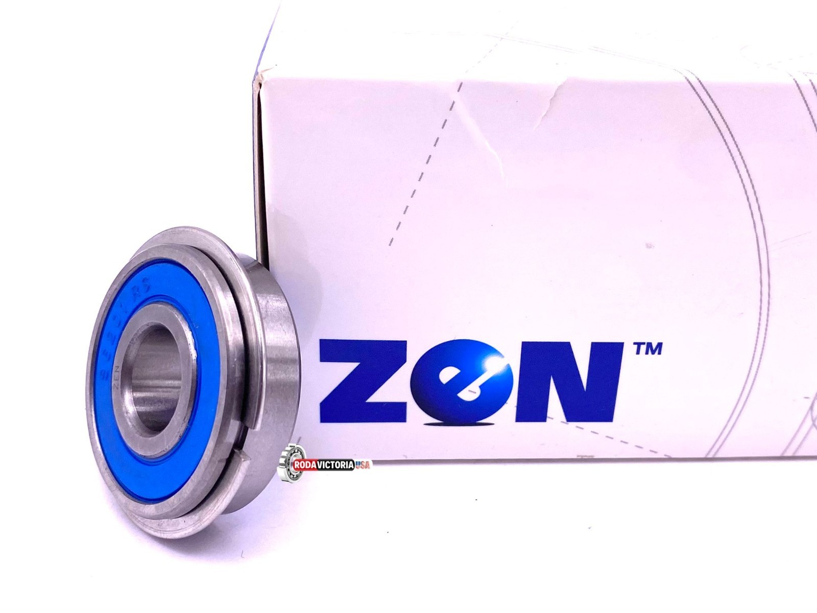 ZEN S6201 2RS NR Stainless Steel Bearing Rubber Sealed + Snap Ring 12x32x10 mm