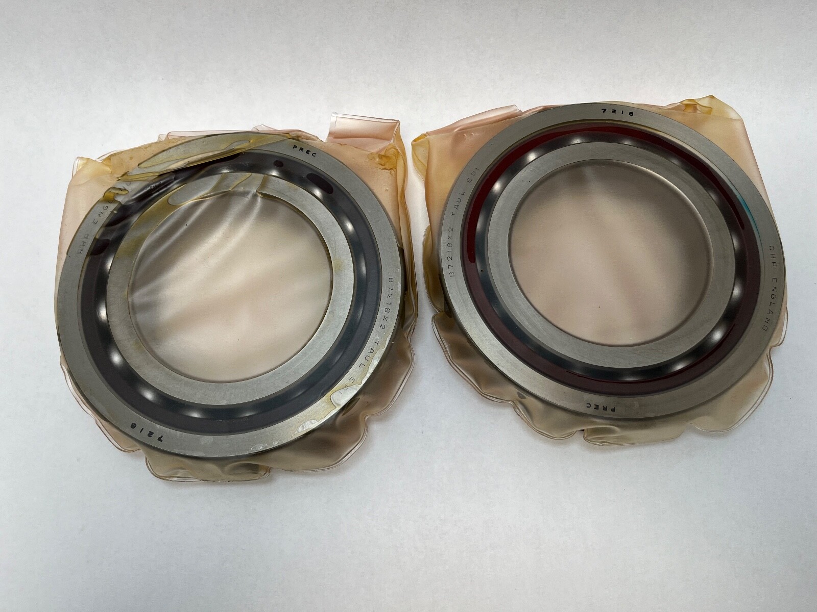 RHP 7218CTBDUL Bearing 90x160x30mm 7218C-TB-DUL-P0 B7218X2TADULEP1 England 2 Pcs