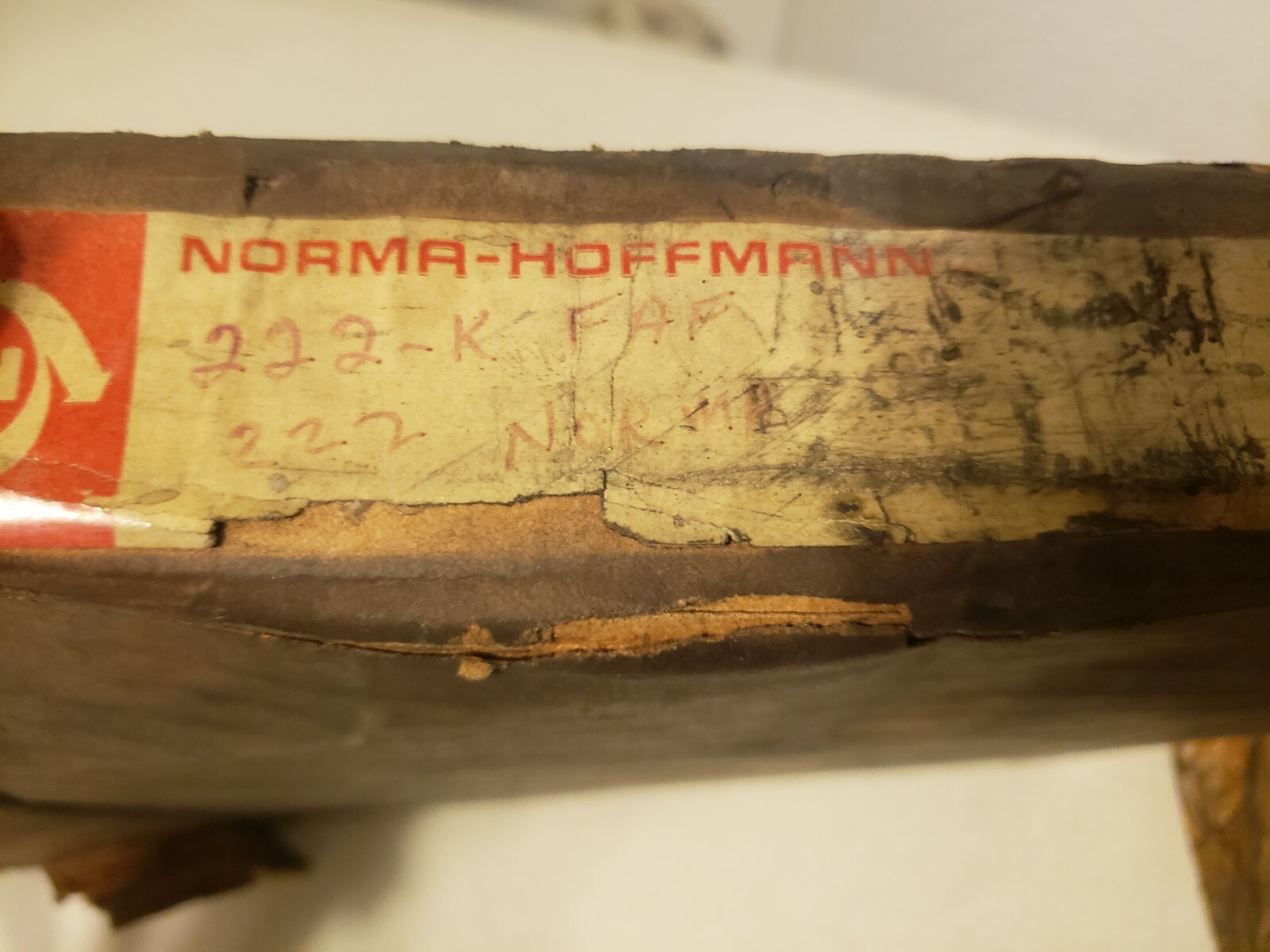 NOS Norma-Hoffman NH 222 222K Single Row Ball Bearing MADE IN USA