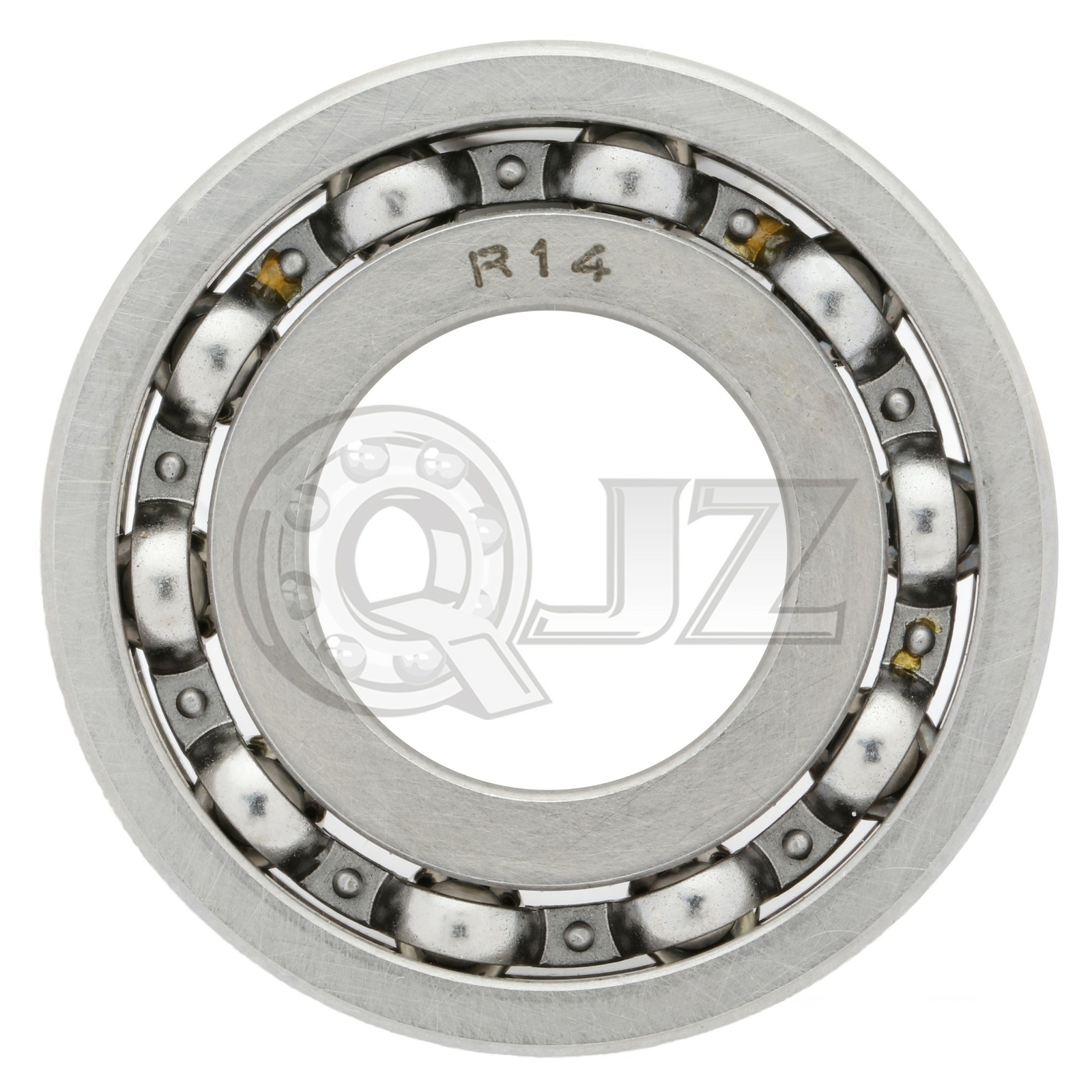 [2-Pack] R14-OPEN Radial Ball Bearing 0.875 in x 1.875 in x 0.50 in (IDxODxW)