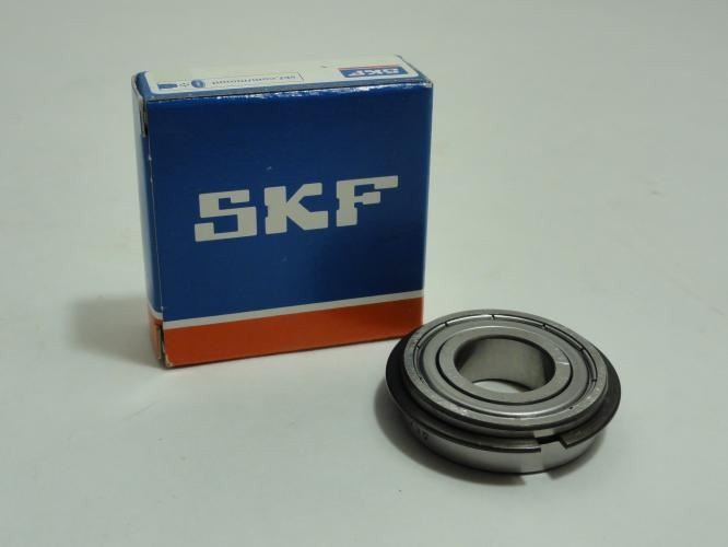 201258 New In Box; SKF 6002 2ZNRJEM Ball Bearing; 15mm ID x 32mm OD x 9mm Wide
