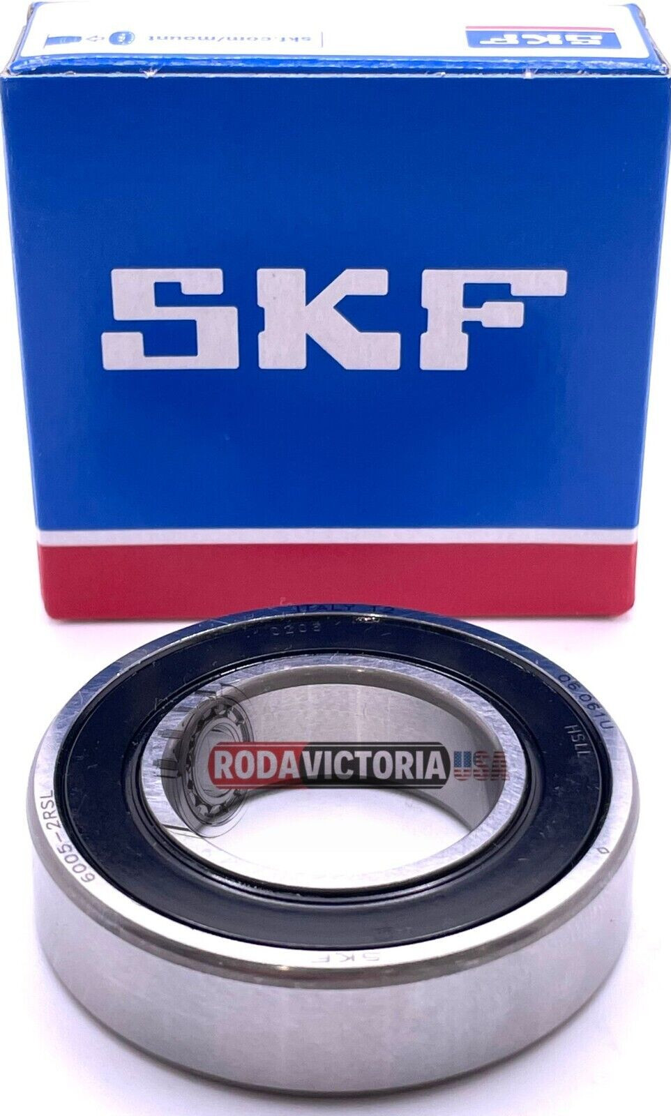 SKF 6005 2RSL DEEP GROOVE BALL BEARING, NON CONTACT SEAL 25x47x12 mm
