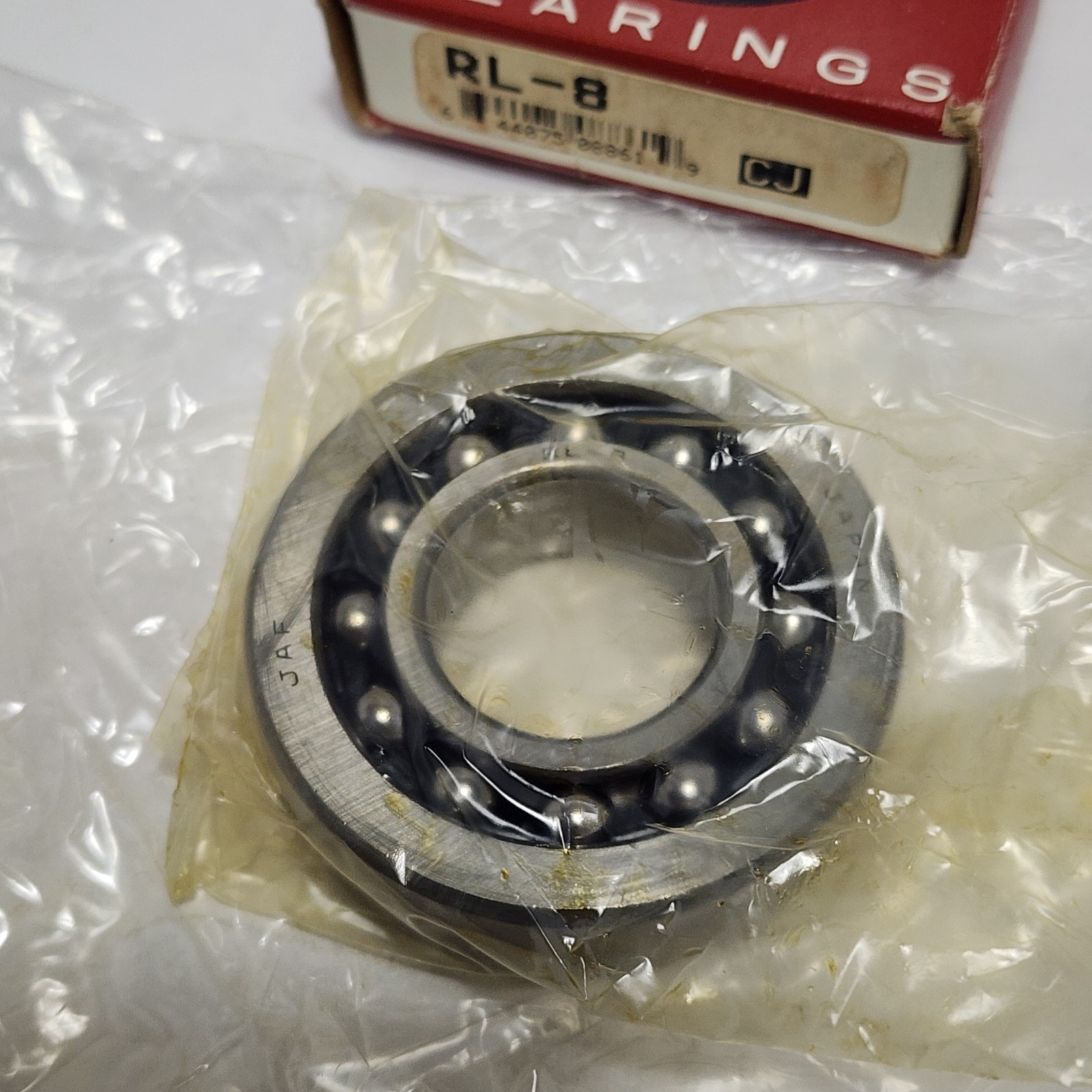 RL-8 / RL 8 Consolidated Ball Bearing – Straight Bore, 1.0000 in ID, 2.2500 in