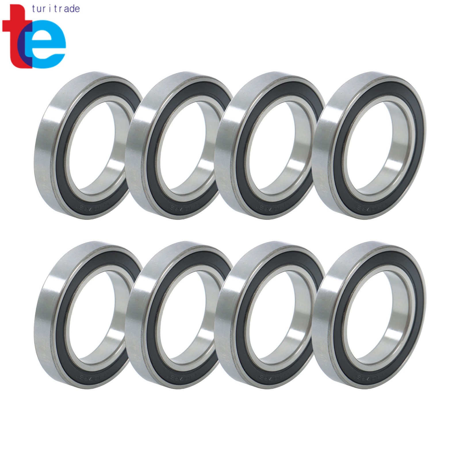 10pcs 6907-2RS Sealed Ball Bearings 35mm x55mm x10mm Industrial