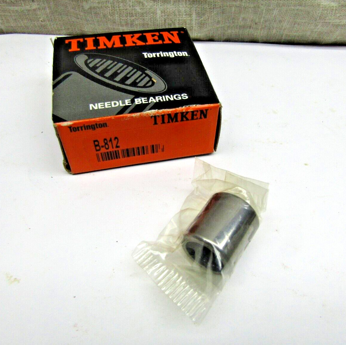 Timken B-812 1/2″ X 11/16″ X 3/4″ Full Complement Needle Roller Bearing