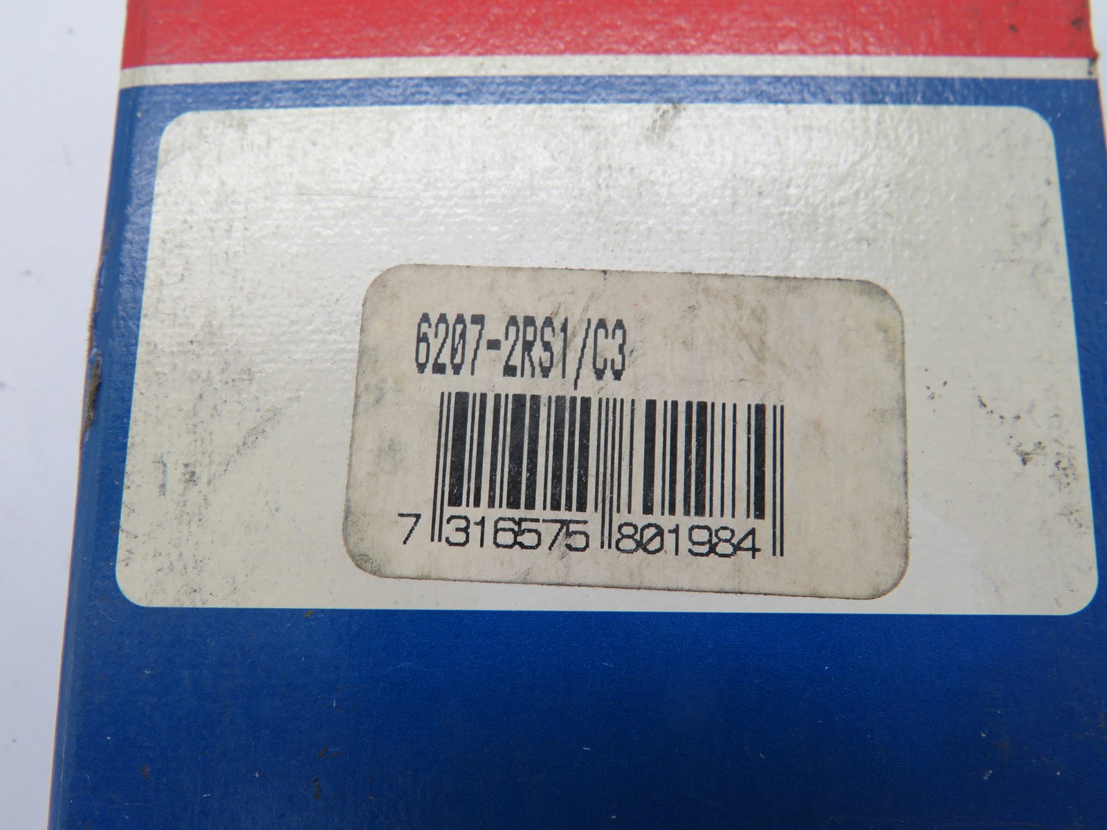 SKF 6207-2RS1/C3 Deep Groove Ball Bearing 72mm OD 35mm ID 17mm W NEW