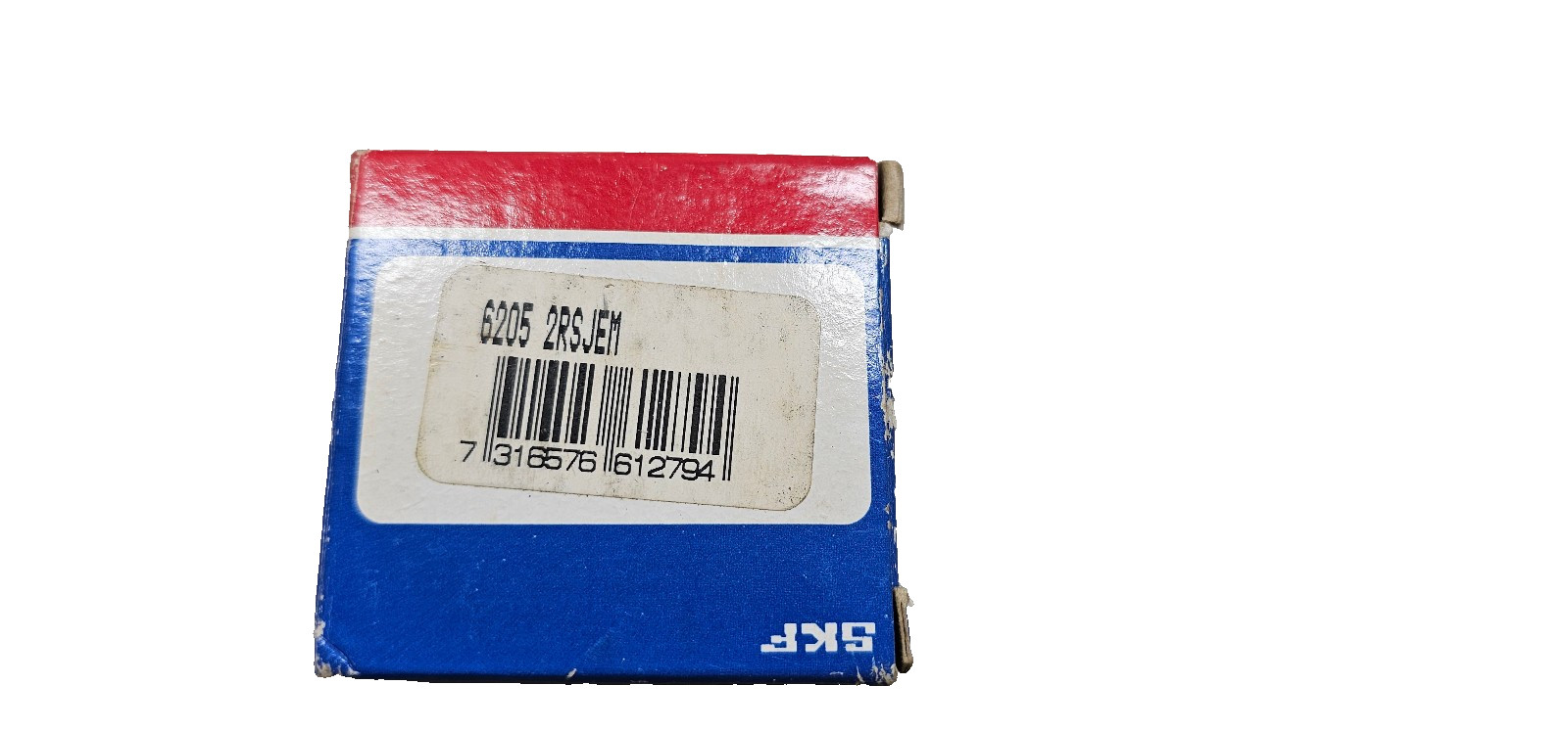 SKF 6205-2RS JEM 25mm x 52mm x 15mm Sealed Bearing Made in USA