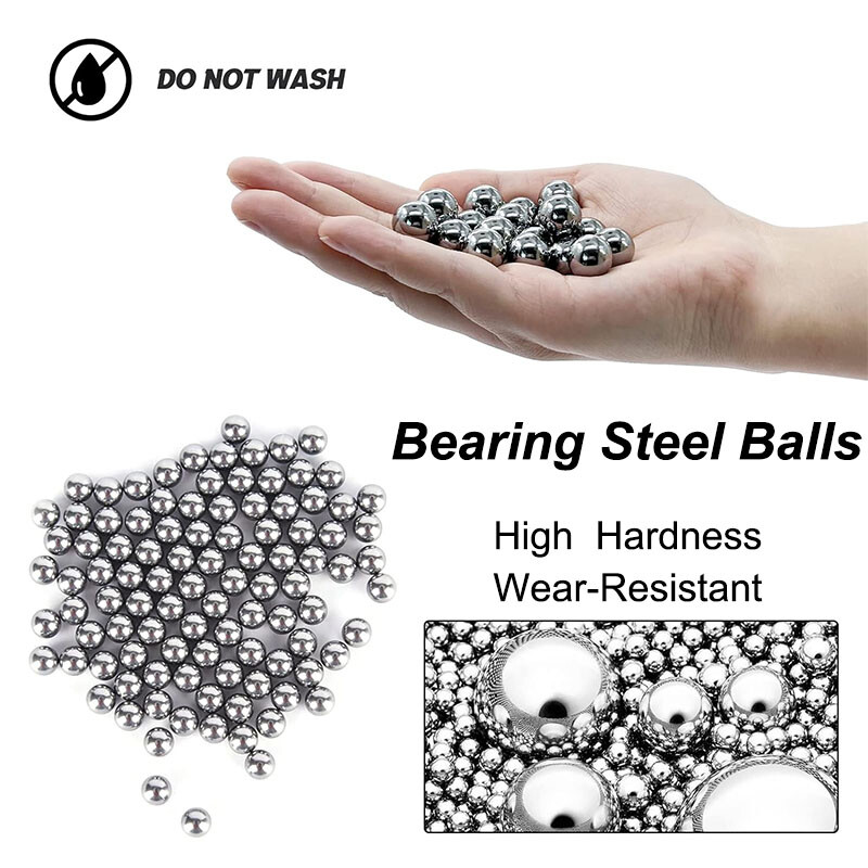 1mm-76.2mm Bearing Steel Ball Metal Solid Smooth Ball High Precision GCR15 HRC60
