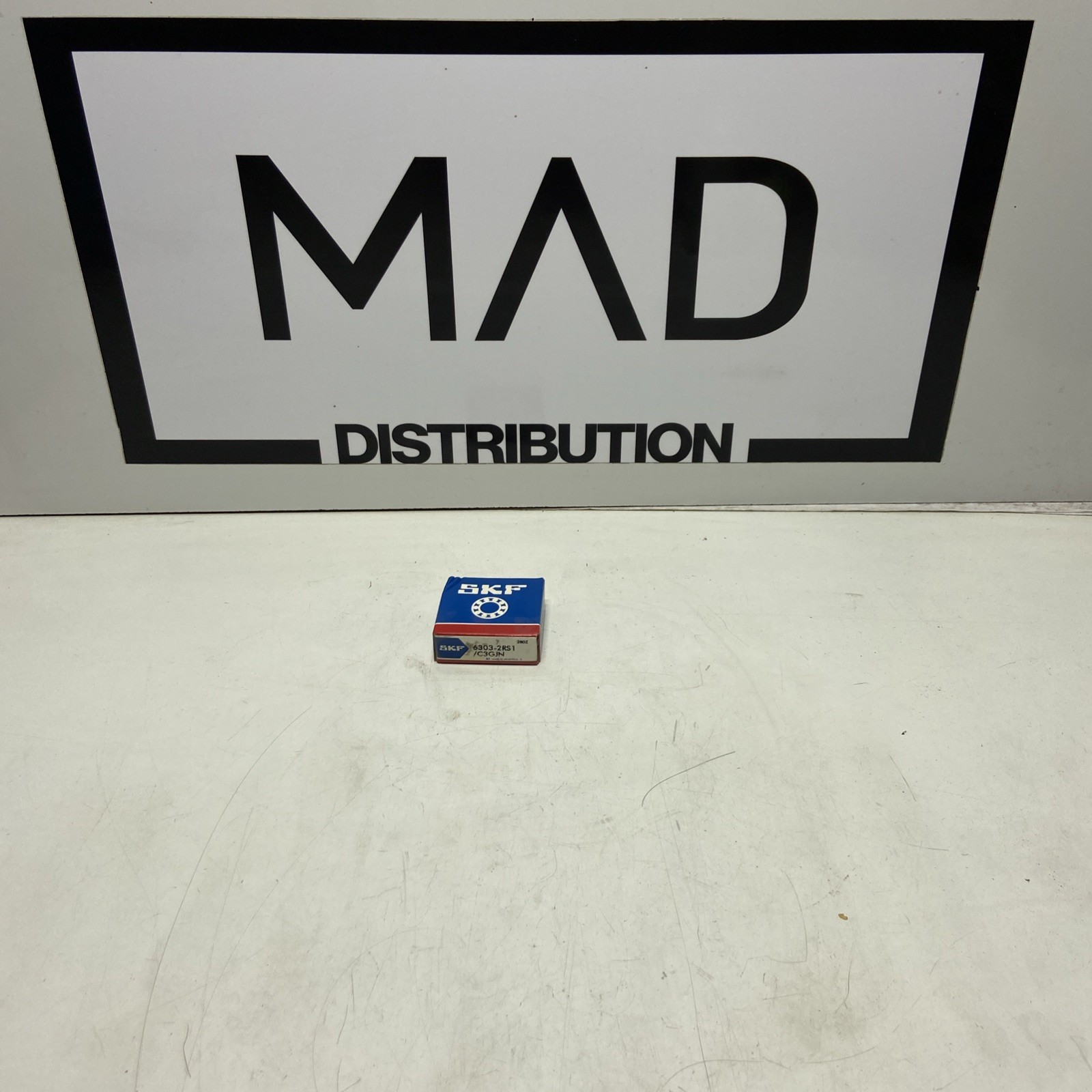 SKF W 6303-2RS1 stainless steel deep groove ball bearing NOS