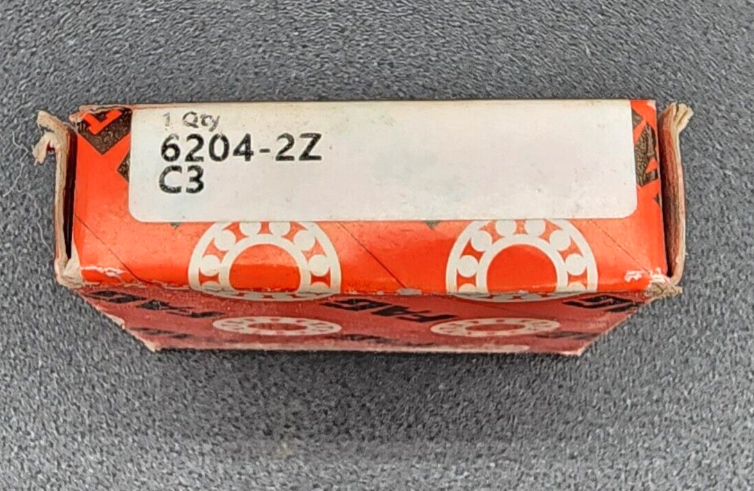 FAG 6204-2Z C3 Ball Bearing NEW NOS