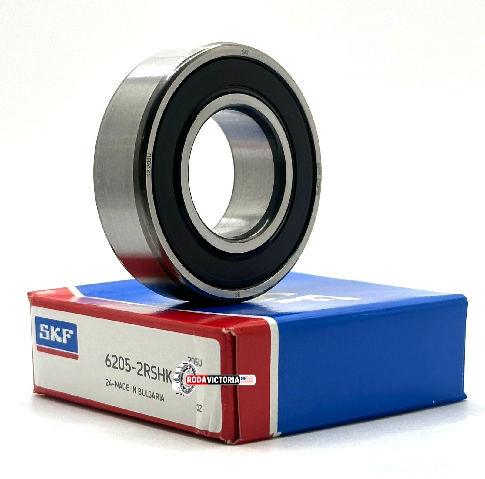 SKF 6205 2RSH K BALL BEARING, RUBBER SEALED, TAPERED BORE 1:12 25x52x15mm