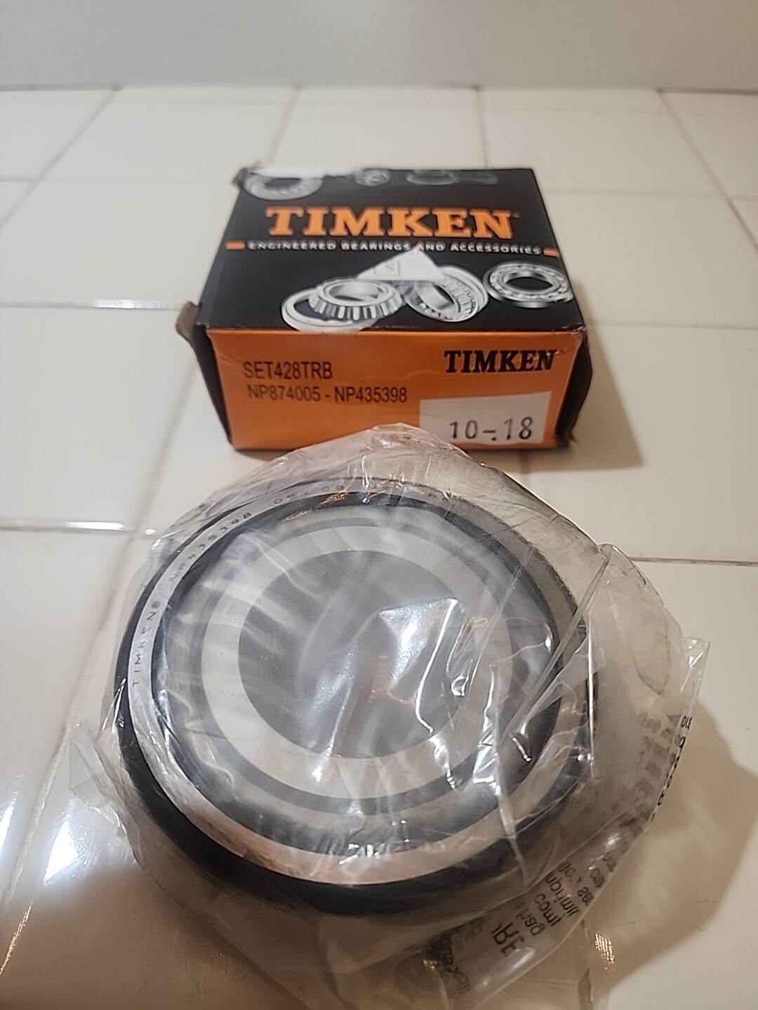 New Timken Roller Bearing SET428TRB NP874005 NP435398