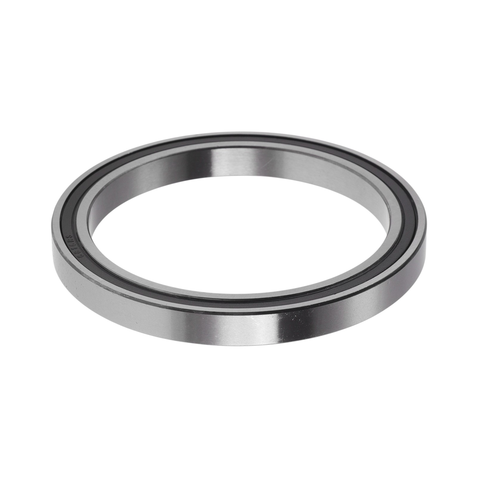 6816VV Deep Throat Ball Bearings 80x100x10mm Silver Tone Black