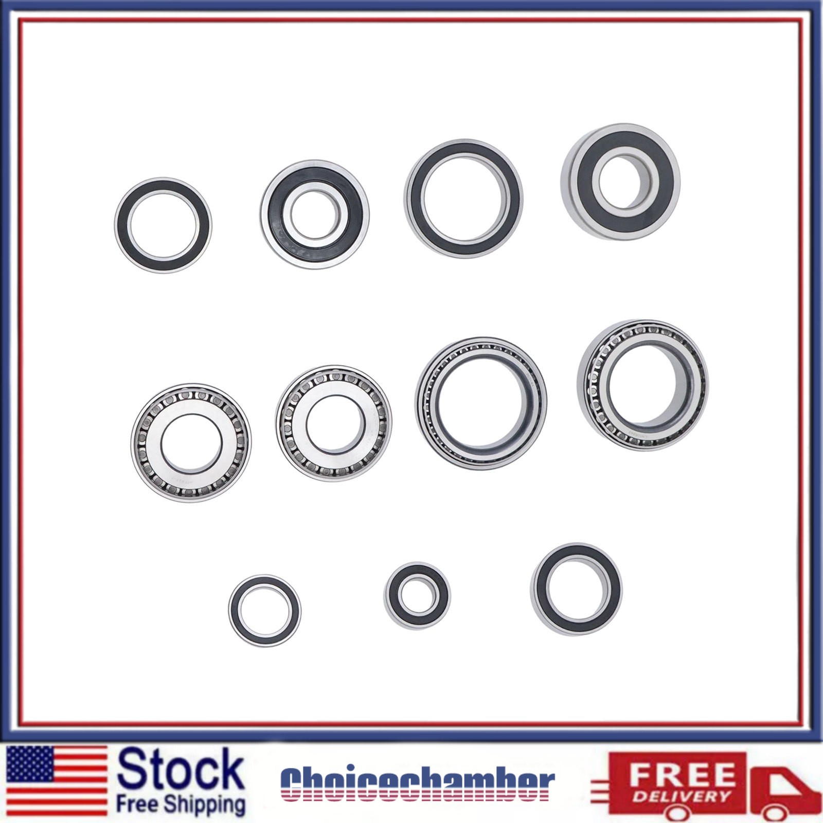 For C-max Fusion Lincoln Hybrid 11PCS HF35 Transmission Set Of Bearings