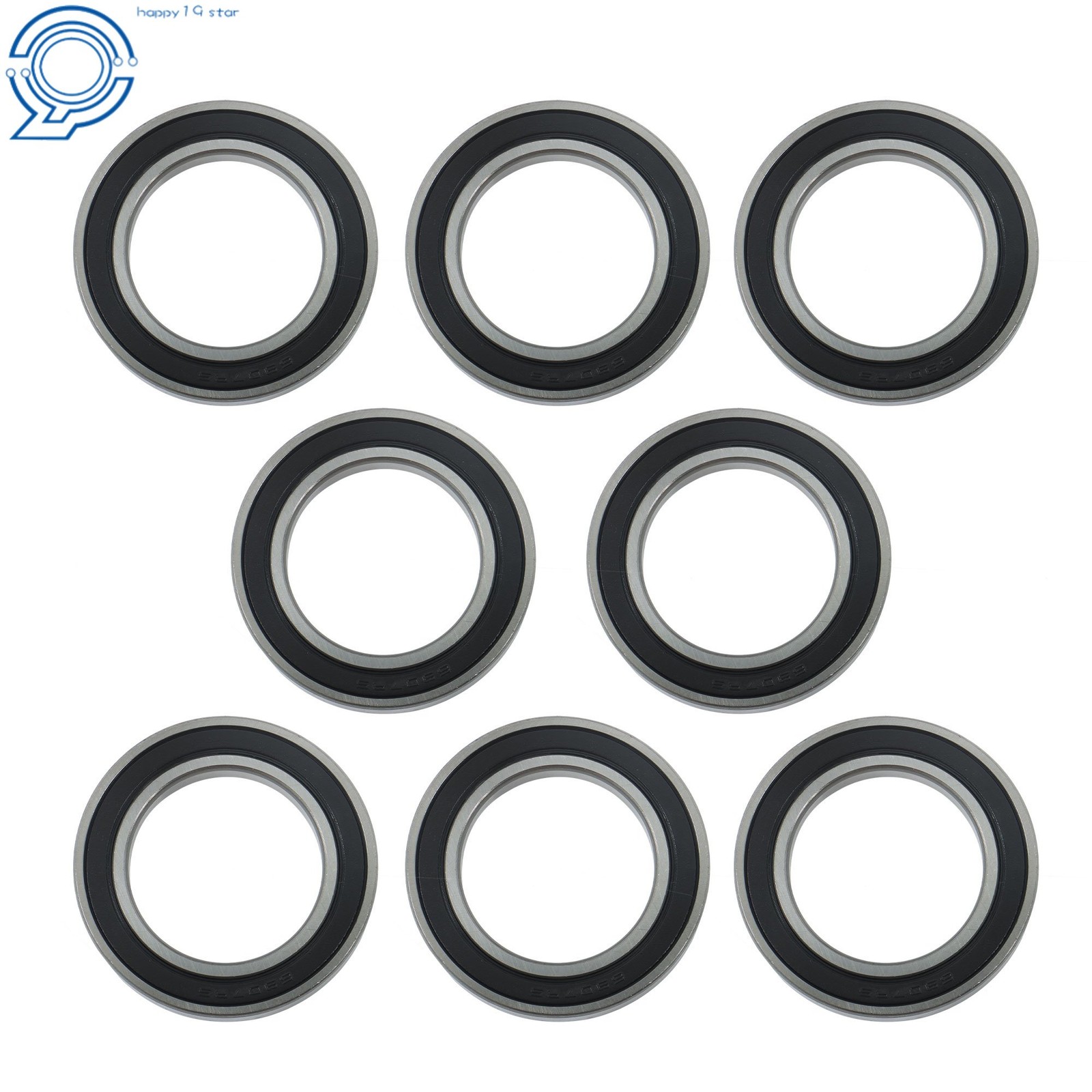 6907-2RS Deep Groove Ball Bearings 10pcs 35x55x10mm Sealed