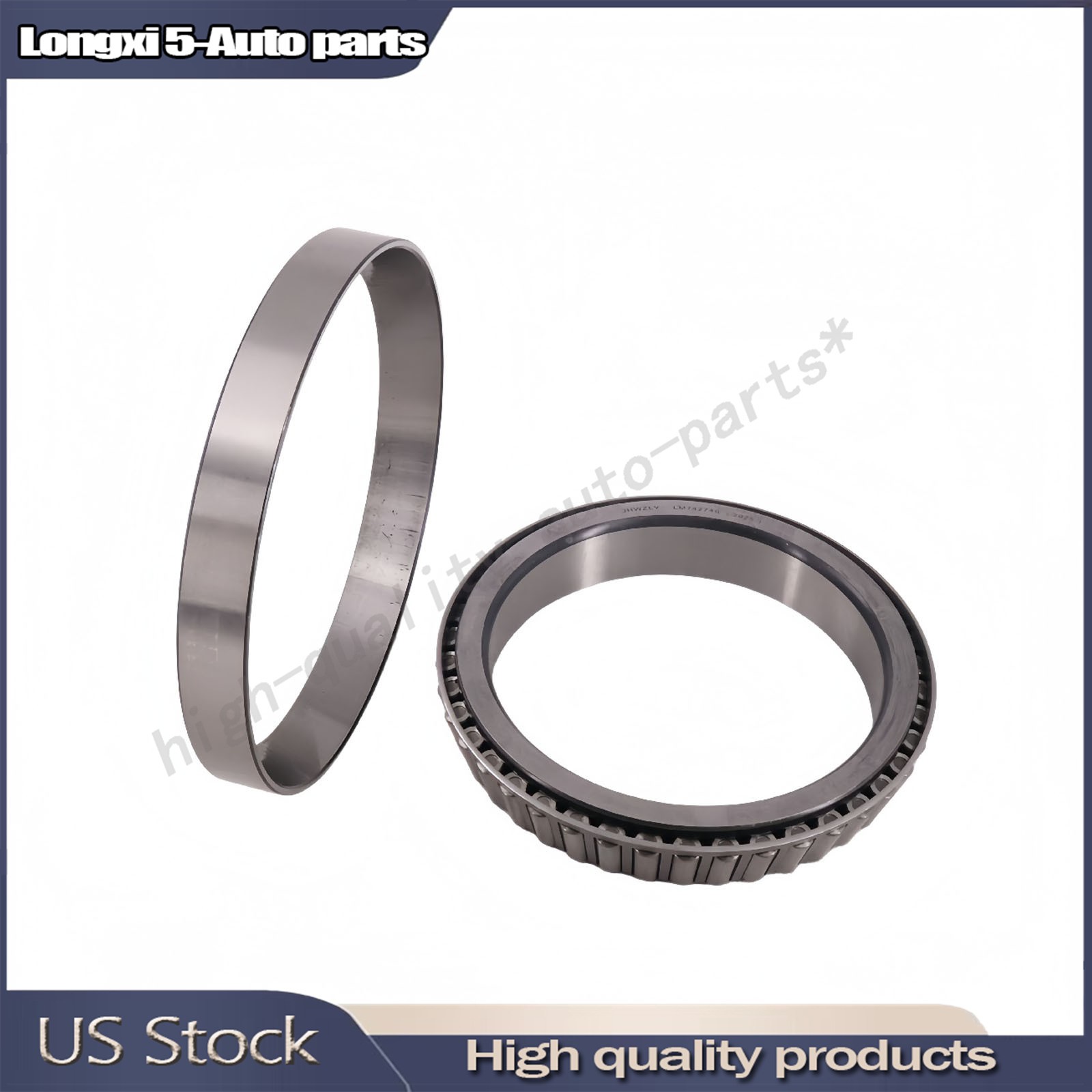 Wheel Bearing Set Tapered Roller Cup and Cone LM742749 LM742710 1-PC New PC