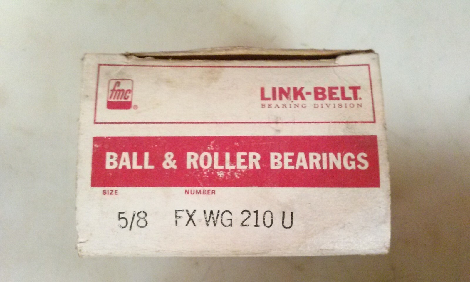 Link Belt (Rexnord) FXWG210U 5/8″ flange block, made in USA. *