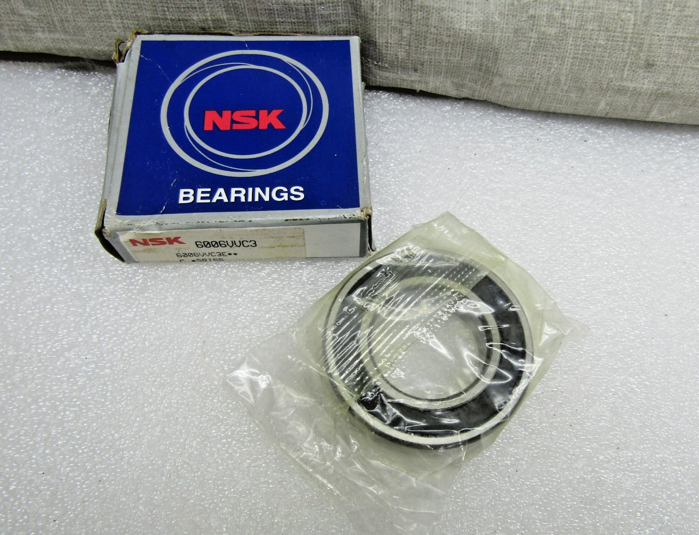NSK USA 6006VV C3 30mm X 55mm X 13mm Sealed Bearing