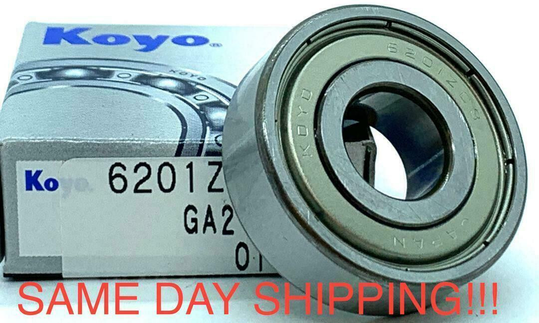 KOYO 6201 ZZ C3 BEARING METAL SEALED 6201 ZZ C3 6201ZZ 12x32x10 mm KOYO