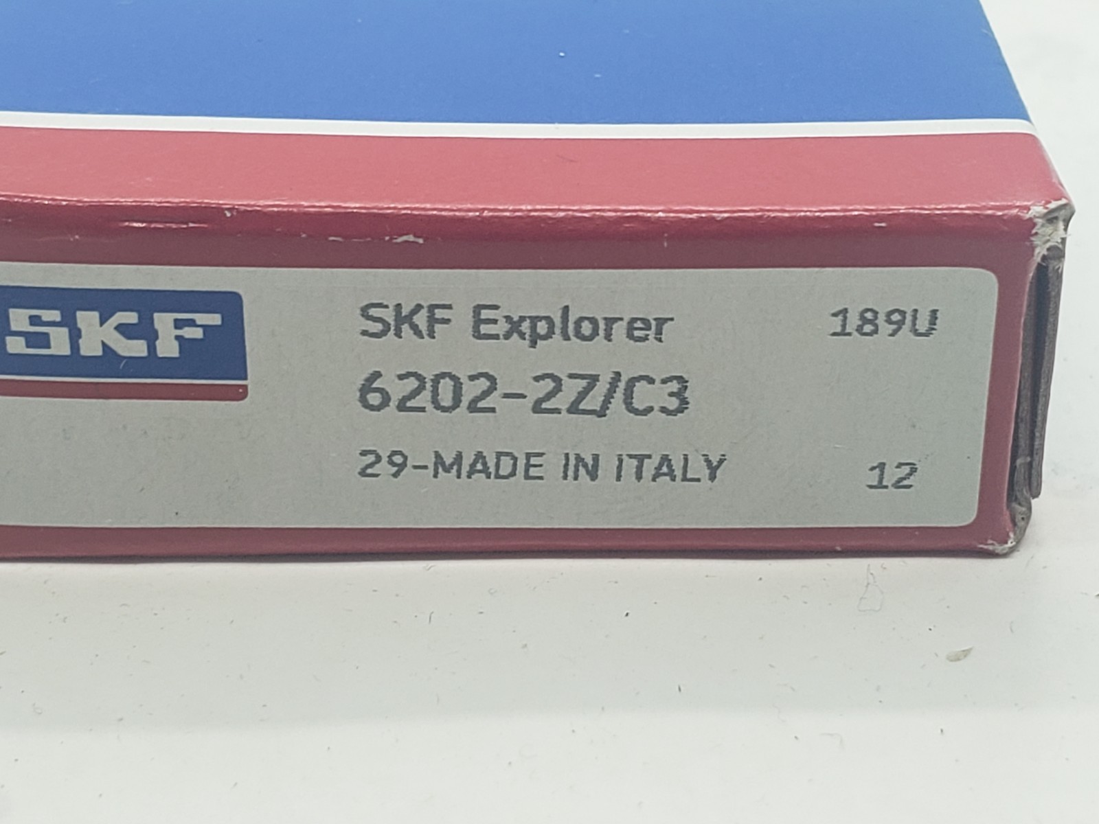 SKF 6202-2Z/C3 DEEP GROOVE BALL BEARING, LOT OF 4, NIB
