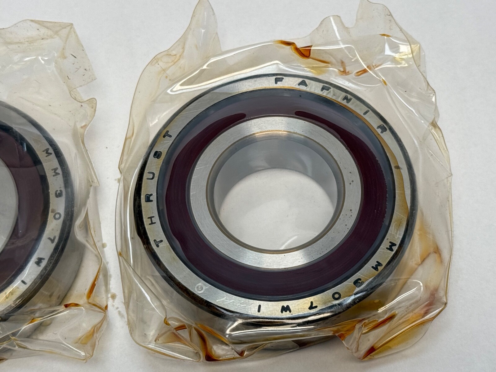 Fafnir 3MM307WI-DUH Angular Bearing 7307 3MM-307-WI-DUH 35x80x21mm 2 Pcs