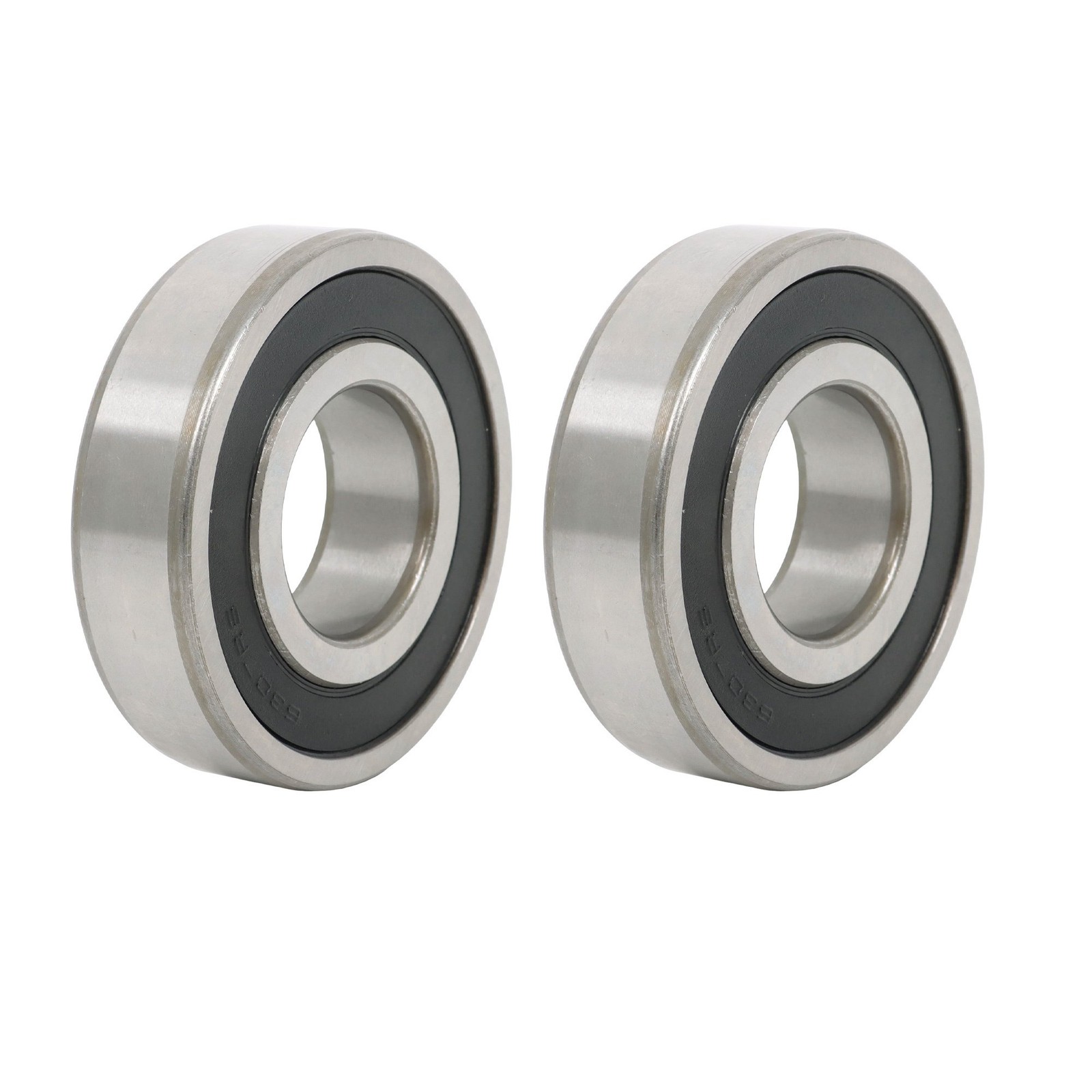 2 Pcs 6307-2RS Ball Bearing 35x80x21mm Double Rubber Sealed High Speed