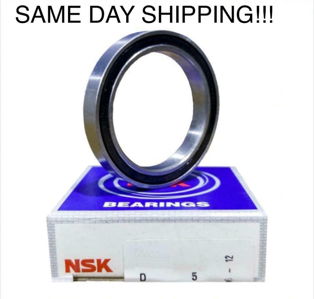 NSK 6803 DD Deep Groove Ball Bearing, Rubber Sealed 61803 2RS 17x26x5 mm