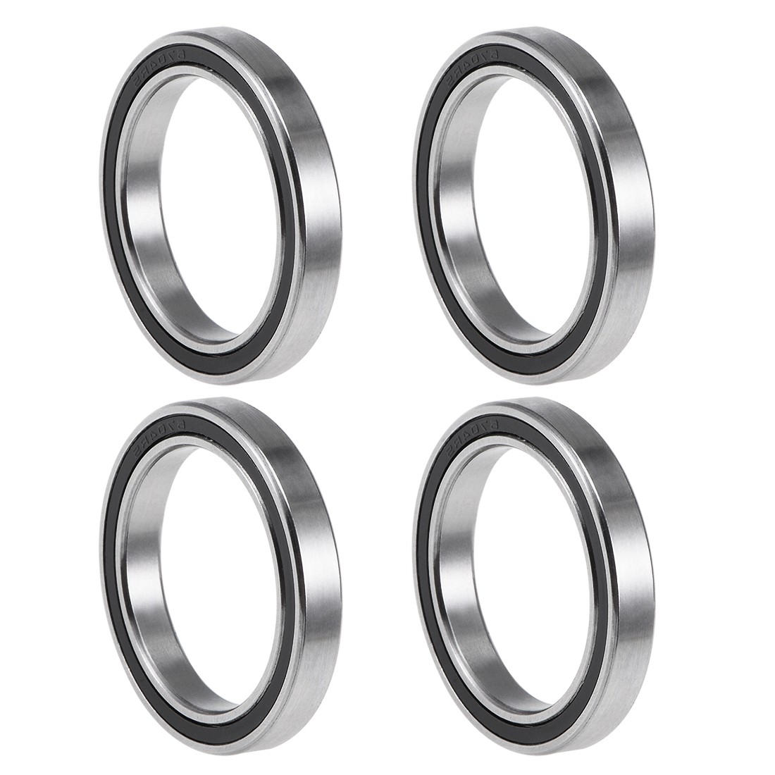 6704-2RS Deep Groove Ball Bearings Z2 20x27x4mm Double Sealed Chrome Steel 4pack