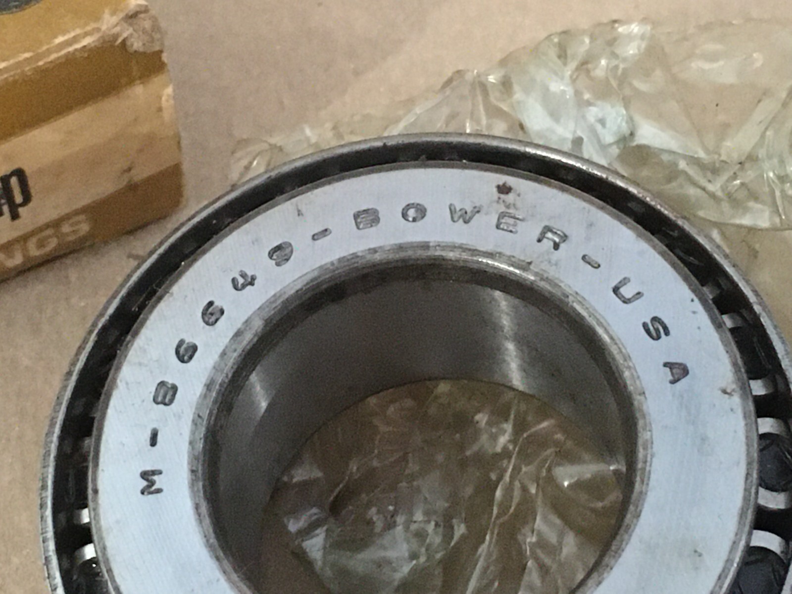 Bower Taper Roller Bearing Cone 1-3/16″ ID M-86649