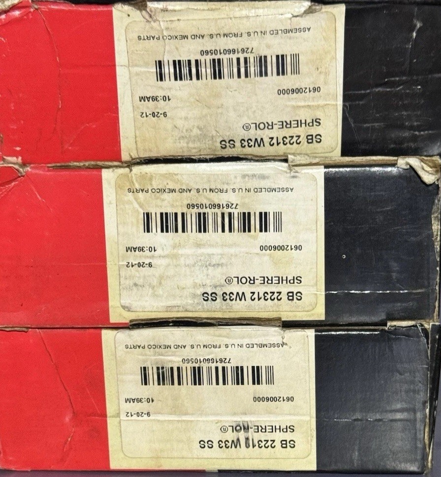 McGill SB 22312 W33 SS Sphere Roll Bearing Mcgill Brand New