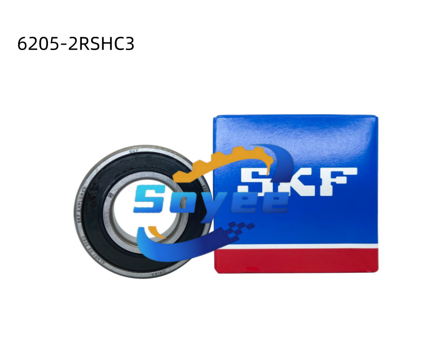10PC NEW SKF 6205-2RSHC3 25X52X15MM Double Rubber Seal Bearings Fast shipment