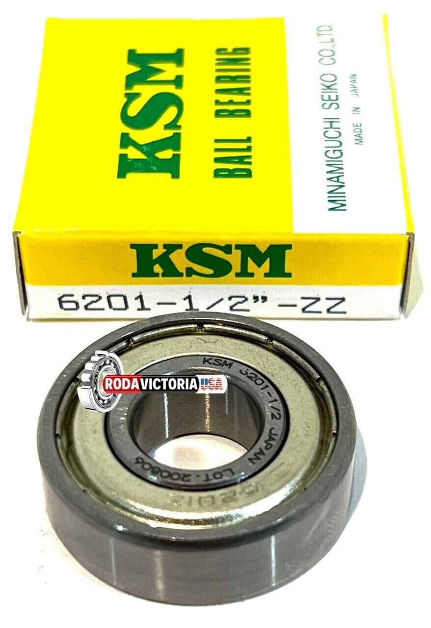 KSM 6201-8-ZZ MADE IN JAPAN Sealed Bearing 1/2″ Inch x 32mm x 10mm Ball Bearings