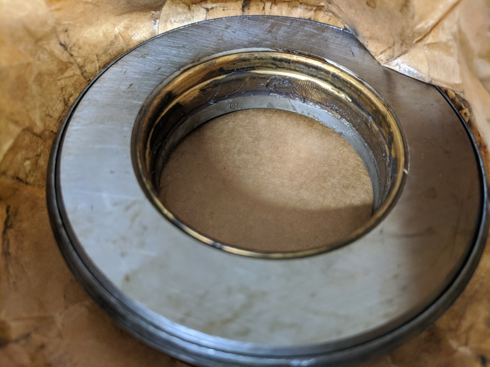 BCA 2005 clutch release bearing, USA BRASS CAGE ( 2005-14 on bearing )